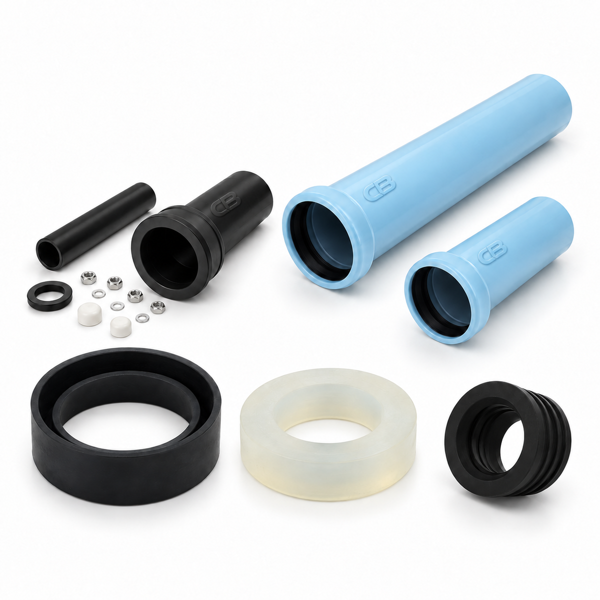 WC Inlet, Outlet Pipes & Washers