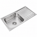 SS Kitchen Sink with Drainboard - 1 mm