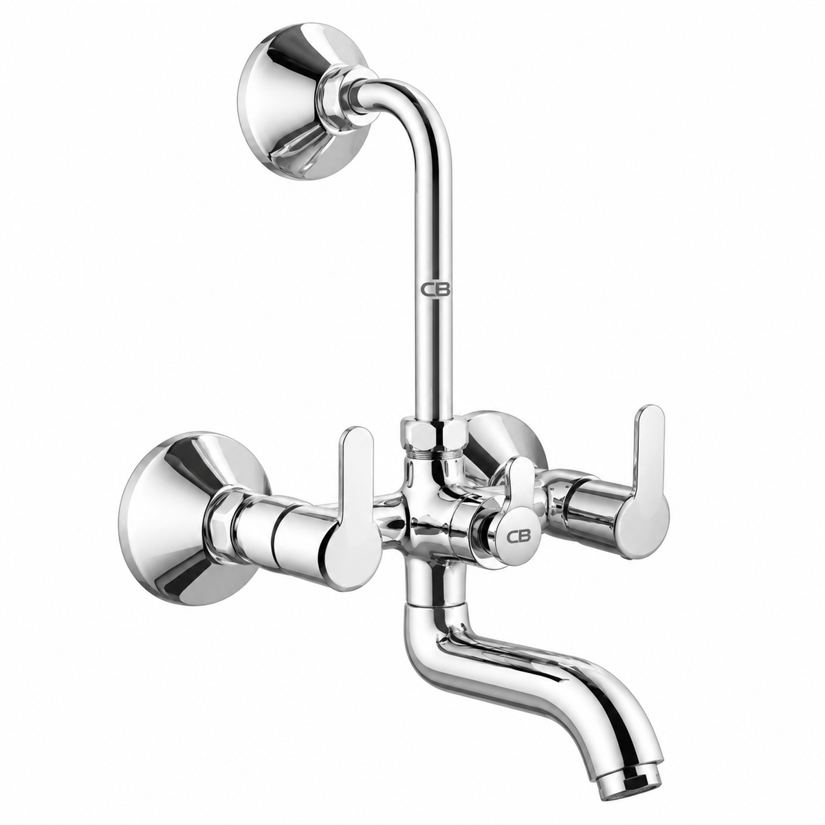 Brass L-Bend Mixer - Cosmo