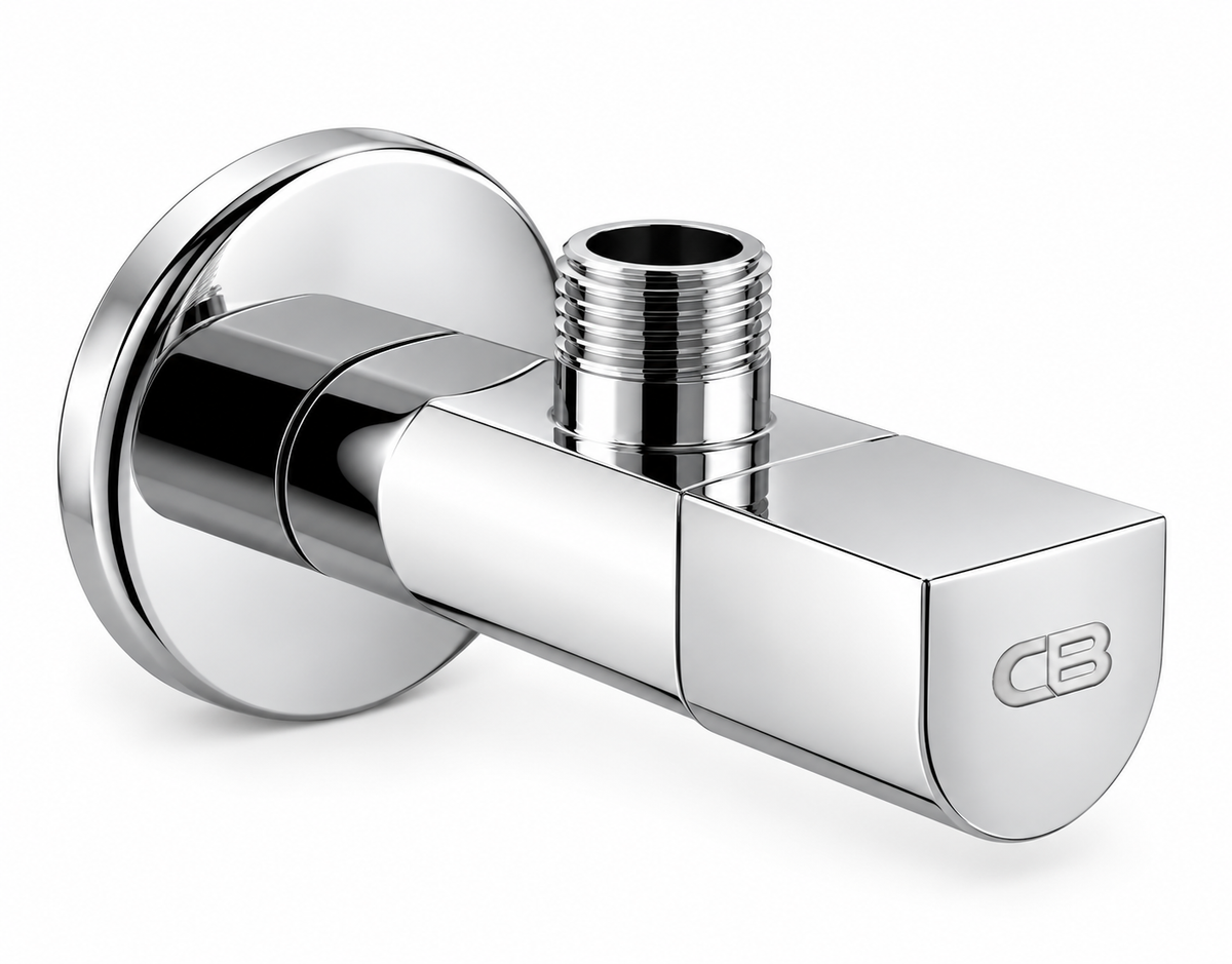 Brass Angle Valve - D-Cut