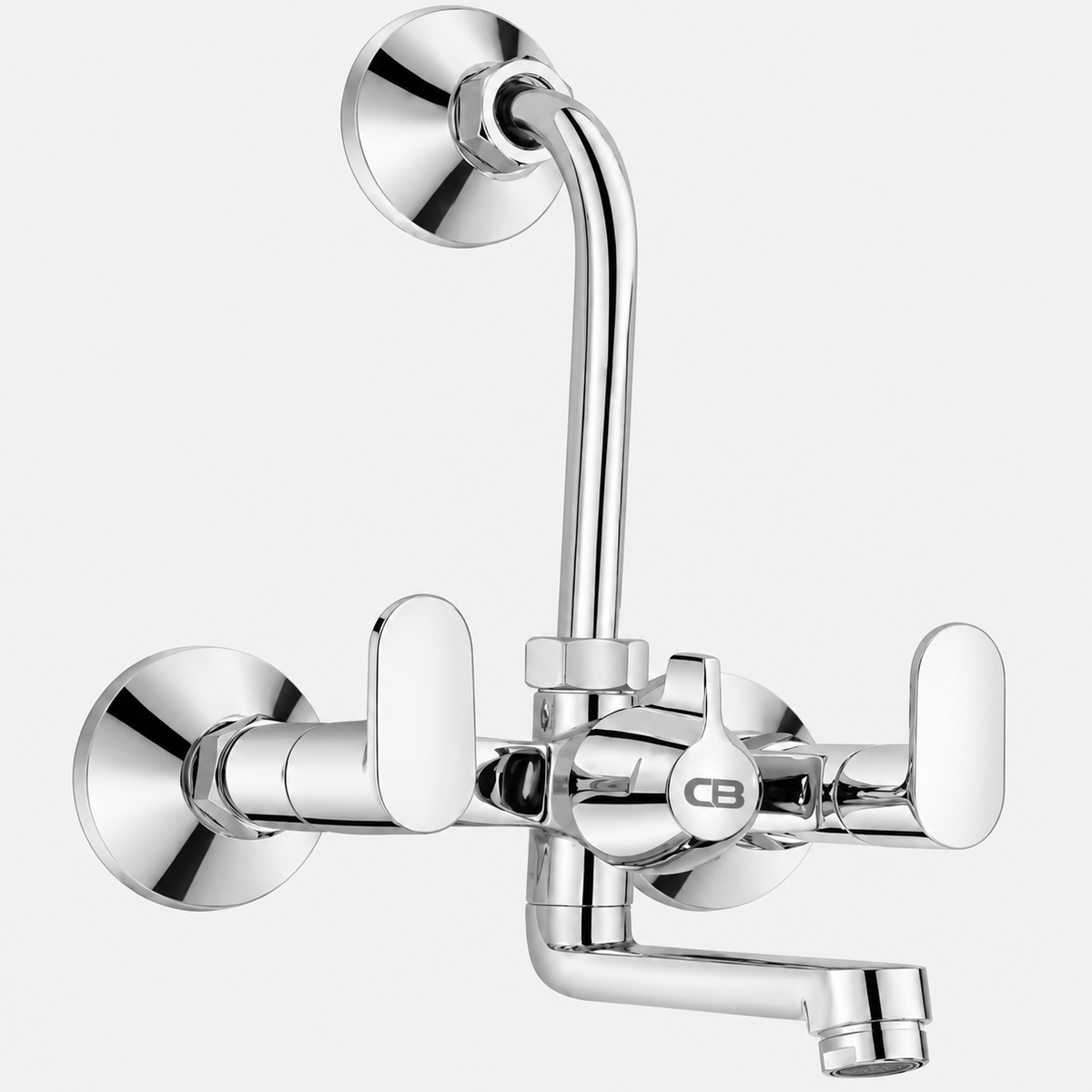 Brass L-Bend Mixer - Euro