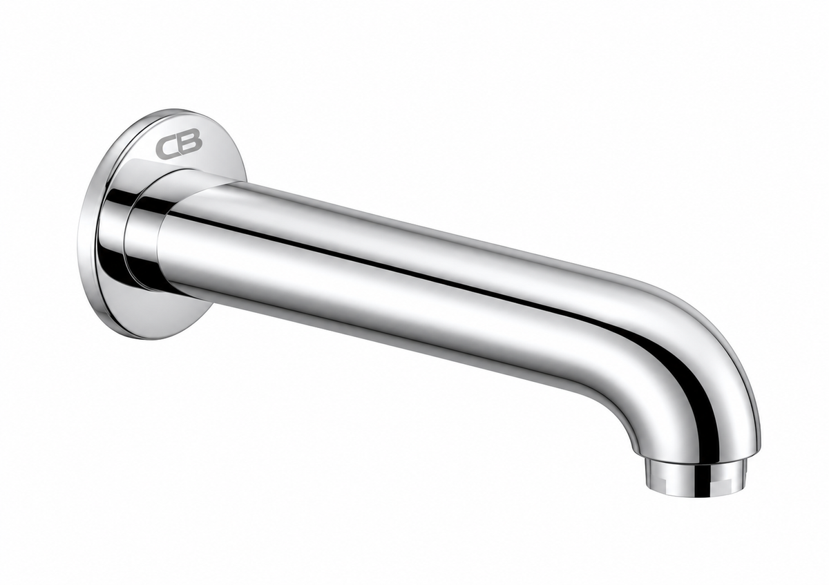 Brass Bath Spout - Curved